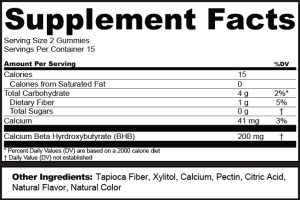 Keto BHB Gummy 30
