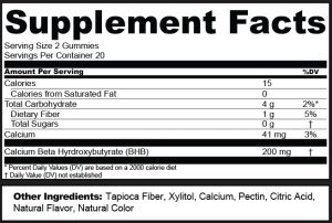 Keto BHB Gummy 40